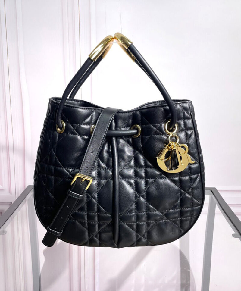 Christian Dior Medium Dior Nolita Bag Black